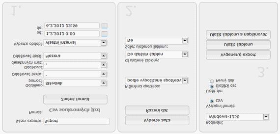 6 CSV soukromé jízdy Umístění: Reporty Přidat šablonu Odvozené reporty (tabulky) Csv soukromé jízdy Report obsahuje výpis soukromých jízd vybraných vozidel.