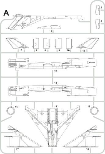 MF Stavebnice MiG-21MF v československém a českém letectvu v měřítku