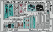 PRODUKTY: 672179 MiG-21MF Fighter Bomber cockpit 1/72 (Brassin) 672180