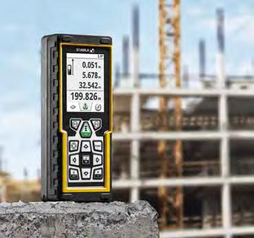 Digitální zaměření. Chytrý způsob měření. Digitální zaměřovač se čtyřnásobným zoomem pro měření do 200 m. 2,4 barevný displej. Vysoké rozlišení obrazu dokonale ostrý obraz také na velmi jasném světle.