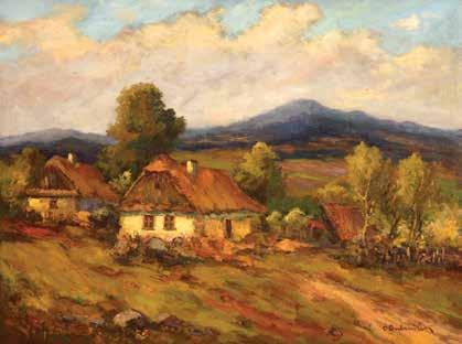 Ve dvacátých letech jsou v jeho dílech patrné prvky předimpresionistického realismu. Dále se malířova umělecká cesta vyvíjela směrem k expresivnějším a barevnějším výrazům. 107. 108. 106.