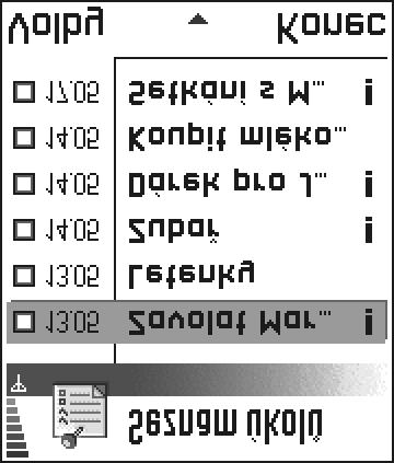 Stisknutím vlo¾íte speciální znaky. Termín dokonèení úkolu mù¾ete zapsat do pole Termín. Prioritu úkolu mù¾ete urèit po vyhledání pole Priorita a stisknutí. 3 Úkol mù¾ete ulo¾it stisknutím Hotovo.