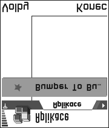 Aplikace (Java ) Obrázek 1 Hlavní zobrazení menu Aplikace Volby v zobrazení Instalace: Instalovat, Zobrazit detaily, Odstranit, Nápovìda a Konec.