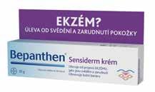 = 4,38 Kč / 4,15 Kč) Bepanthen Sensiderm krém 20 g COREGA 156 Kč 169 Kč 129 Kč ulevuje od svědění do 30 minut po aplikaci obnovuje kožní bariéru, hydratuje a regeneruje vhodný také k péči o pokožku