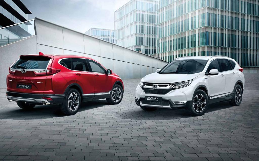 Na obrazku je model CR-V Executive v barvě Premium Crystal