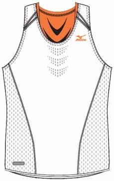BURNOUT SINGLET BURNOUT TEE PREMIUM MID TIGHT 23 Barva: White/FlashOrange Kód: 67HM02177 / MK-186-23-011 Velikost: S XL Moc: 1.