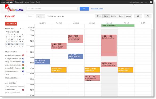Krok 3: Nastavení Kalendáře Začněte pracovat s kalendářem Přejděte do vašeho nového Kalendáře