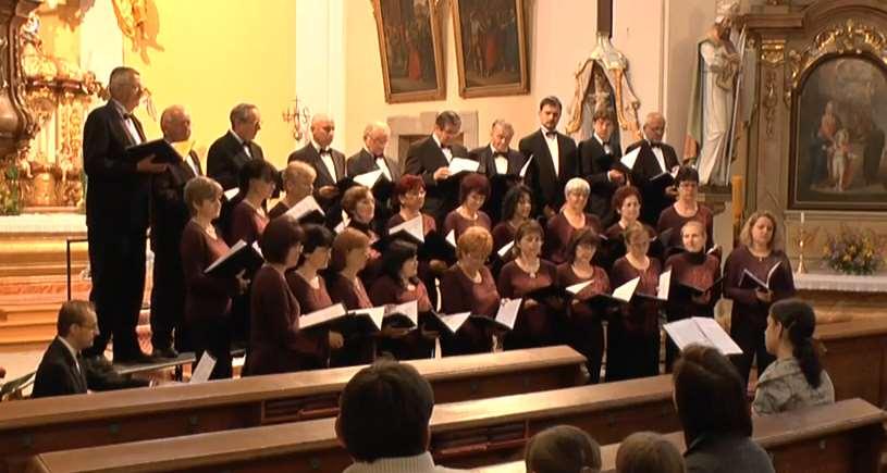 14. 6. 2013 - Koncert v kostele v Novém Veselí k výročí 450 let Byly zazpívány tyto skladby: Alleluia - Gordon Young Laudate Dominum - G.O. Pitoni Ave verum - C. Sa