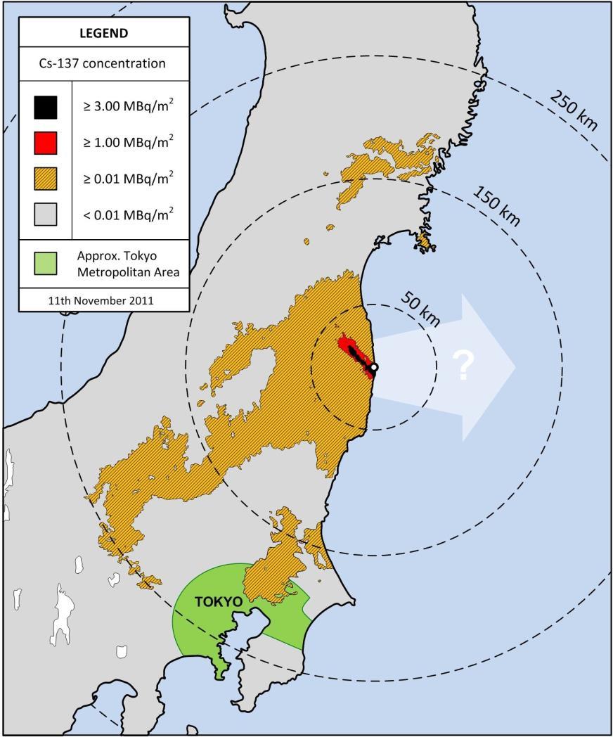 Fukušima, Japonsko Datum: 11.3.