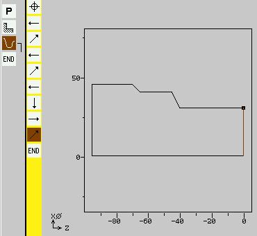 13 11/2006 Příklady 13.1 Standardní obrábění 13 Kontura surového obrobku 5.