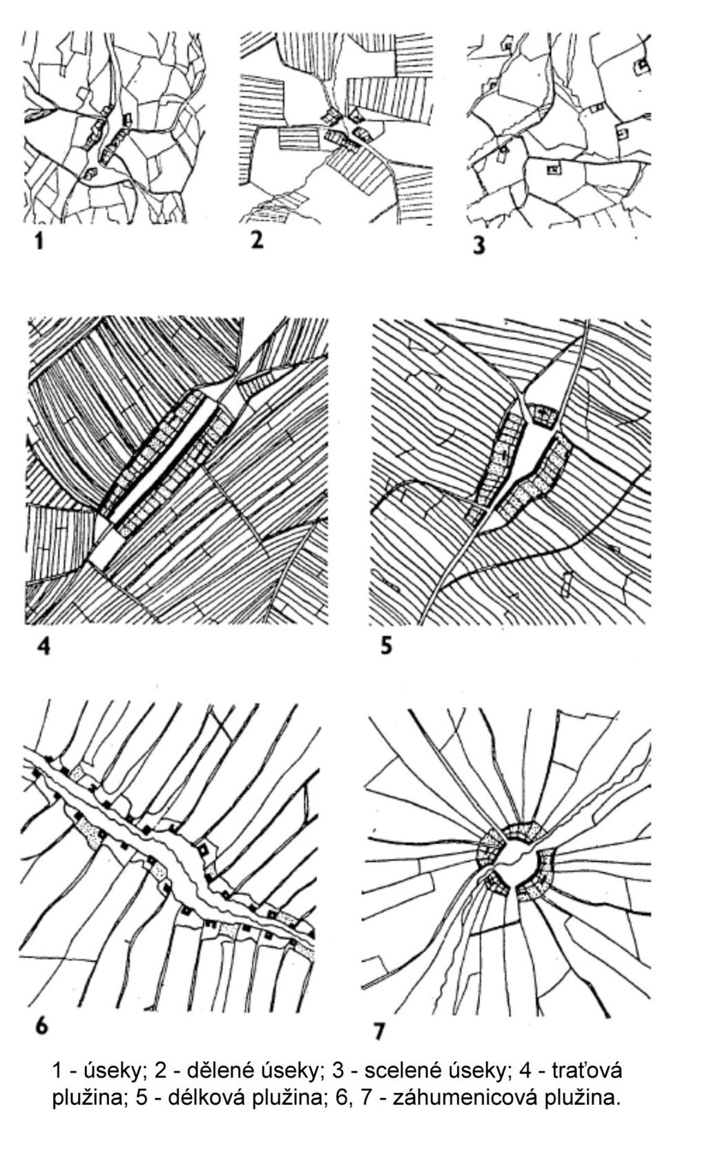 Obr. 7: Typologie pluţiny