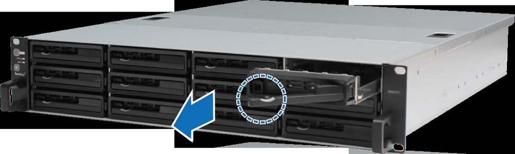 Kapitola Nastavení hardwaru Kapitola 2: 2 Nástroje a díly pro instalaci disků Šroubovák Minimálně jeden 3,5" nebo 2,5" pevný disk SATA (informace o kompatibilních modelech disků najdete na