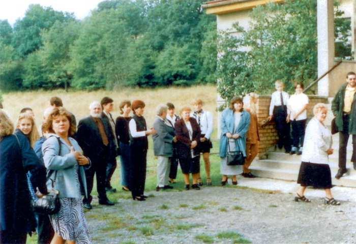 13:30 Starosta obce Jiří Koza oficiálně zahájil oslavy a stručně shrnul rozvoj naší obce za posledních 50