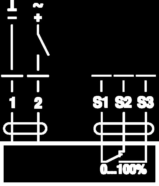1 = modrá 2 = hnědá Připojení přes oddělovací transformátor.