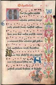 60. Žlutický kancionál, fol. 283r, 1558 1565.