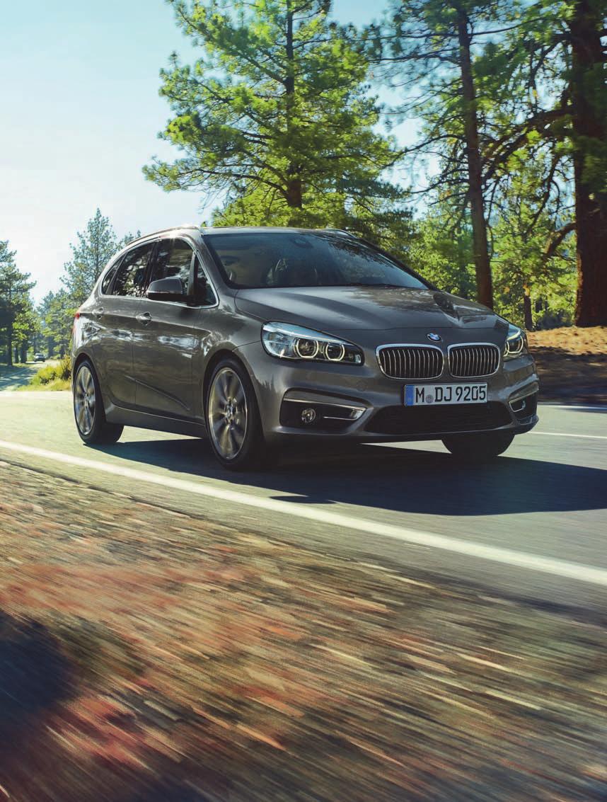 BMW řady 2 Active Tourer Ceny a výbava Stav: Březen 2016 Radost z jízdy BMW ŘADY 2 ACTIVE