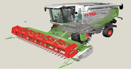 6. SKLÍZECÍ MLÁTIČKY NA TRHU V ČR 8% 6% 1% 41% 21% 23% Claas New Holland John Deere Massey Ferguson Case IH Deutz-Fahr Obr. 4.: Zastoupení sklízecích mlátiček na trhu v ČR v roce 2004 ( Mašek, 2005 ) 6.