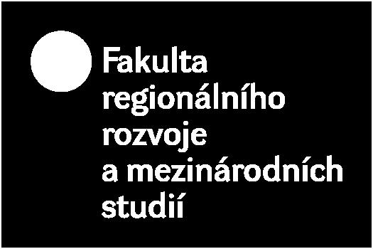 Mendelova univerzita v Brně Fakulta regionálního rozvoje a