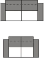 Ukázky sestav - kombinace (sestavy) jsou tvořeny z těchto jednotlivých elementů: 3-sed sestává z: 2,5-sed sestává z: 2-sed sestává z: 1-sed sestává z: 2x 1,5-sed (ŠS 82 cm) + područka levá/pravá 2x