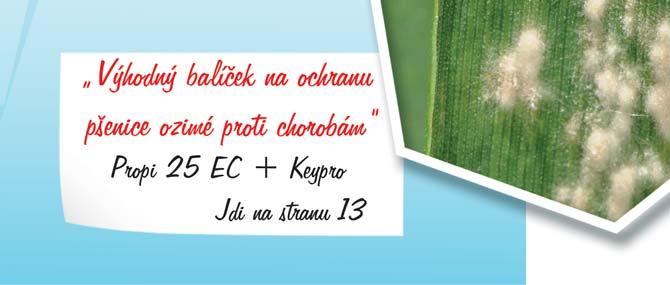 2 x Účinná látka: propiconazole 250 g/l Formulace: emulgovatelný koncentrát (EC) Balení: 5 l Propi 25 EC - mechanismus účinku Propi 25 EC obsahuje systémově působící účinnou látku propiconazole.