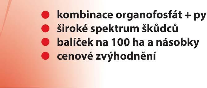 K zabránění vzniku rezistence neaplikujte tento nebo jiný, který obsahuje účinnou látku typu