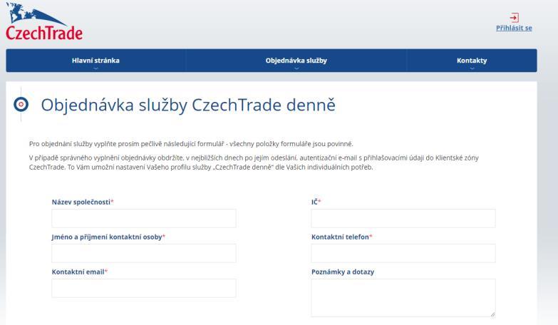 NOVINKY: CZECHTRADE DENNĚ www.czechtrade.