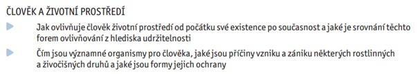 4): V oblasti postojů a hodnot: V oblasti vědomostí, dovedností a