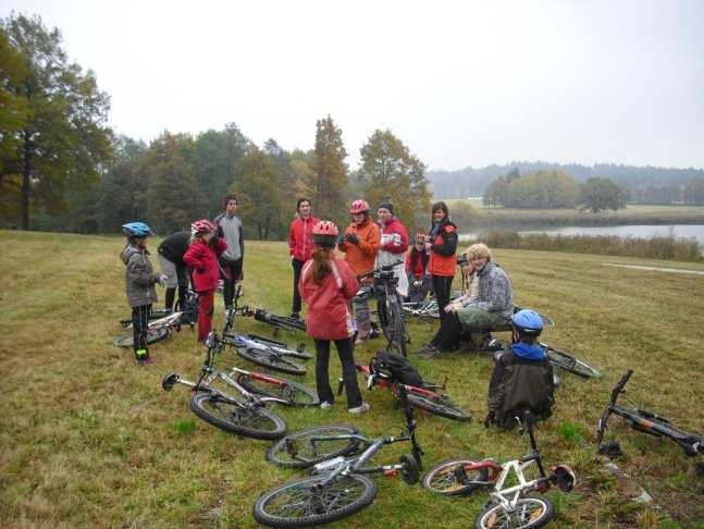 Cyklotábor 25.-30.10.2011, Heřmaň u Písku (poplatek 2 600,-Kč) Další již pravidelnou akcí je Cyklotábor o podzimních prázdninách.