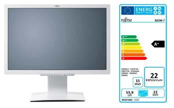 Datasheet Fujitsu LED obrazovka B22W-7 Širokoúhlý displej s vyspělými technologiemi: 22 palců (55,9 cm) Nejlepší ergonomické a energeticky úsporné řešení pro kancelářské aplikace Monitor FUJITSU