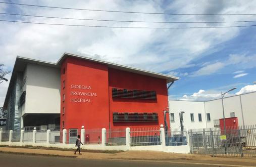 Zdravotnictví Výstavba nemocnice Goroka Vývozce: VAMED Financování: Česká spořitelna, a.s., a Erste Group Bank AG Papua-Nová Guinea Společnost VAMED uspěla v roce 2015 s projektem výstavby nemocnice v Papui-Nové Guinei.