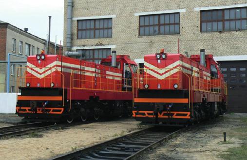 Doprava Dodávka lokomotiv pro Bělorusk