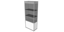 5 Pult plný s jednou policí výška 80 cm / výška 110 cm 50 x 50 cm à 450 Kč 100 x 50 cm à 490 Kč 100 x 100 cm à 550 Kč Vitrína pultová prosklená s jednou policí Vitrína
