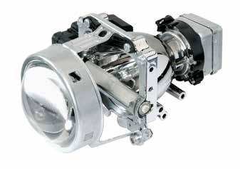 Advanced Frontlighting System (AFS) Potkávací světlo představuje pouze kompromis mezi jednotlivými druhy rozložení svítivosti.
