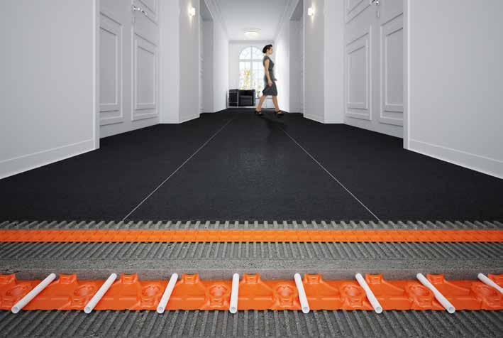 Podlahové konstrukce Když rozhoduje každý milimetr keramická klima podlaha pro rekonstrukce V mnoha objektech pro renovace a rekonstrukce je k dispozici pouze malá konstrukční výška.