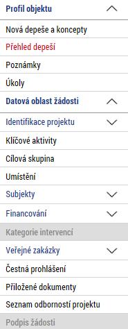 Podpis žádosti o podporu probíhá s využitím kvalifikovaného elektronického podpisu (typ: osobní