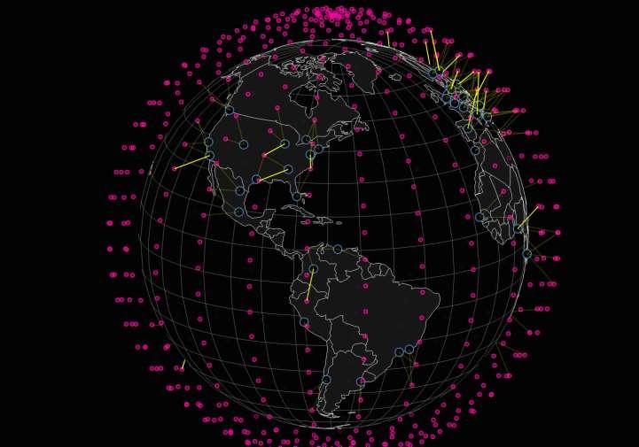 Budoucnost Satelitní internet 4425 satelitů v 83 rovinách Výška 1110 1325 km - nízká latence 5 7 let pak likvidace v atmosféře