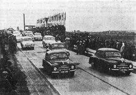 Velká cena Československa se v září 1952 jela jako Závod družby národů. V neděli 28.
