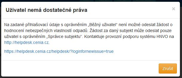 FAQ Nemůžu se přihlásit na zaslané přístupové údaje. Kde se stala chyba? 1. Přihlašujete se na přihlašovací údaje, které nemají oprávnění Správce subjektu.