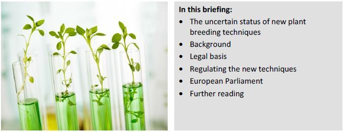 Legislativa Biotechnology and Biological Sciences Research Council European Plant Science Organisation French High Council for Biotechnology Deutschen Akademien