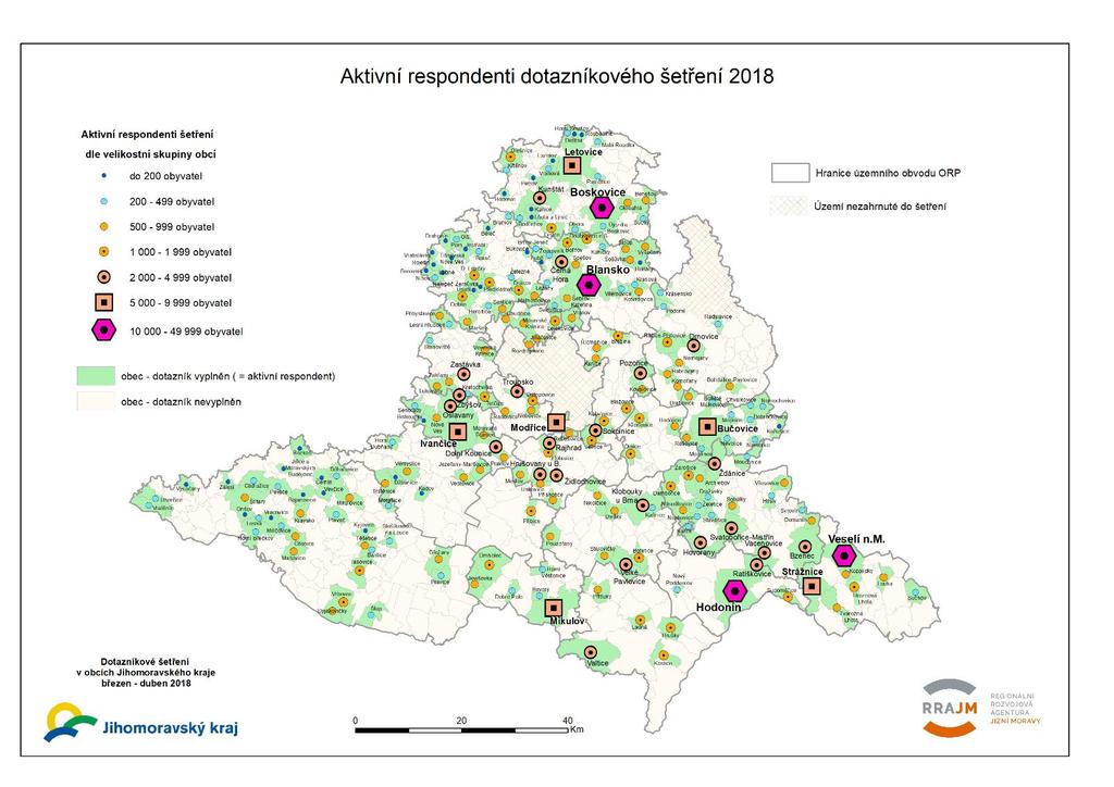 Dotazníkové šetření v obcích v roce 2018 Ze 672 oslovených obcí se zúčastnilo 228 (34%) 2 části: investiční záměry, chybějící infrastruktura 890 IZ obcí, za 11.761,2 mil.