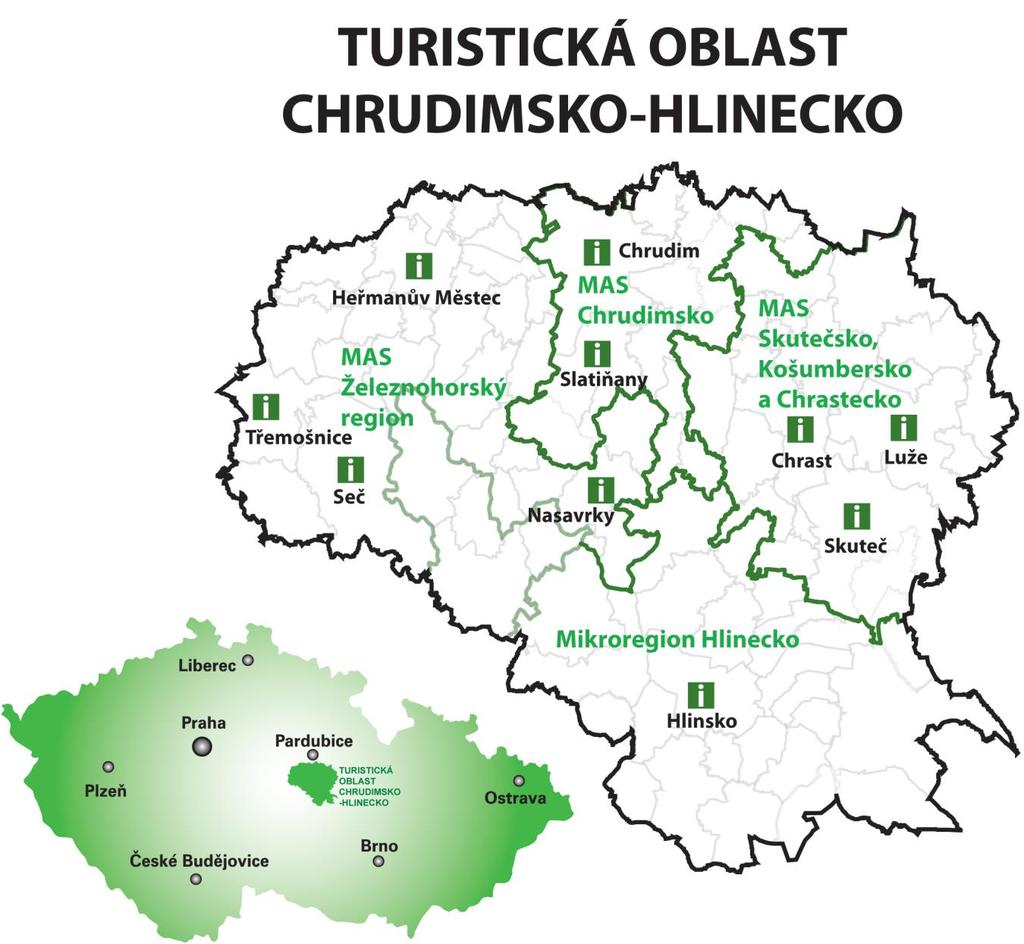 Oblastní destinační management Chrudimsko-Hlinecko, z.s. ODM Chrudimsko-Hlinecko, z.s. je organizace, která si klade za úkol zajišťovat koordinaci a kooperaci poskytovatelů služeb cestovního ruchu v dané turistické oblasti za účelem efektivního řízení cestovního ruchu v regionu.