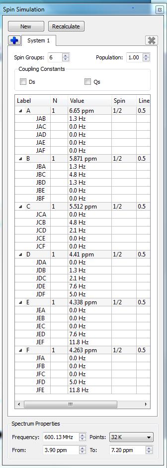 spektrum 6a, 6b 5 4