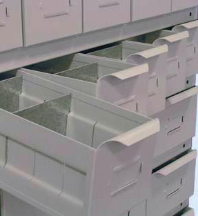 DRAWERS C: Front drawer: 273 mm. Height C-9: 90 mm. Height C-11: 110 mm. 3 drawers per shelf of 900 mm. Reference Description Width Height Depth Finish PVP WEIGHT Units.