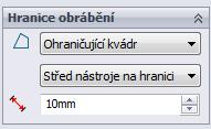 Pouze kontakt řídí zda bude, či nebude dráha vytvářena v místech bez kontaktu nástroje s obráběným dílem.