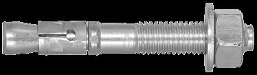 M10 25 131,80 159,48 44915 FH II 18/25/138 H M12 20 177,46 4,73 44916 FH II 18/50/163 H M12 20 200,51 242,61 FH II I Ocelová kotva pro velká zatížení FH II I prům. kotvy / max.