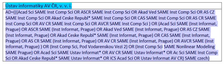 Alerty ve WOS Zveřejněny aktuální alerty na stránkách pro zpracovatele. (Práce ústavu v ASEP, porovnány s tím, jak byly zapsány do WOS).