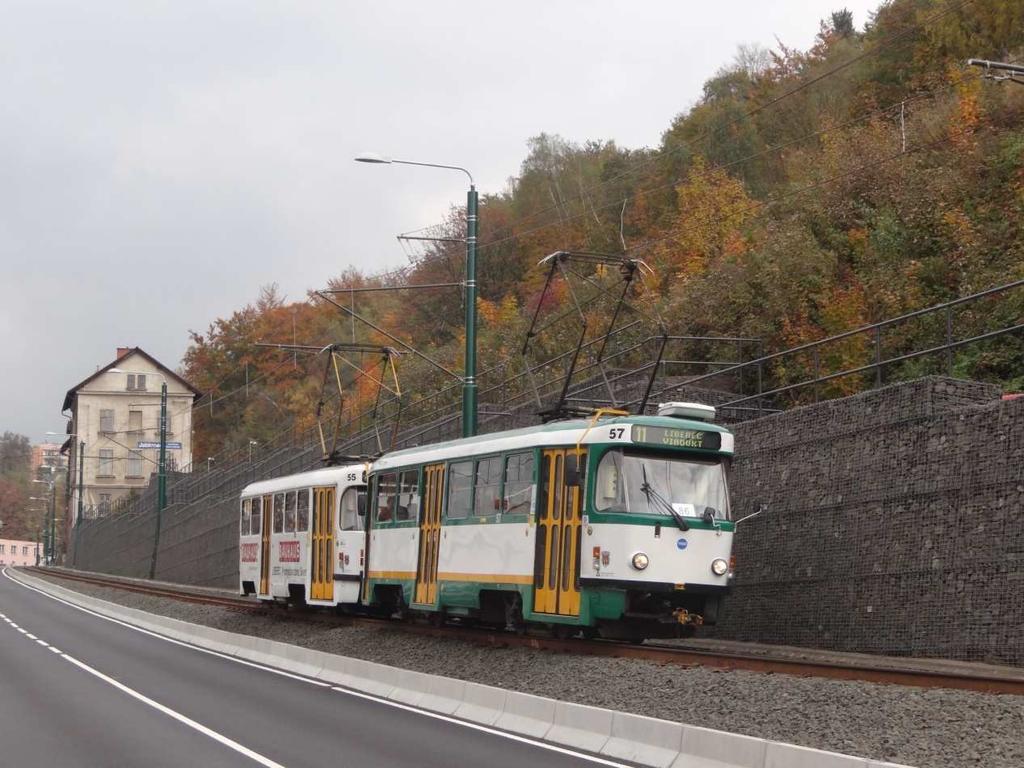 Kč bez DPH, z toho 32 754 922,-Kč výše příspěvku EU Rekonstrukce jednokolejného úseku Měnírna Brandl