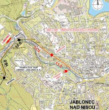 Rekonstrukce tramvajové trati Liberec - Jablonec nad Ni