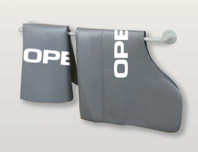 Potah na sedadla pro OPEL obj. č. D-S 15 OP Potah na sedadla spolehlivě chrání přední sedadla proti znečištění. Vyrobeno z odolné šedé koženky.