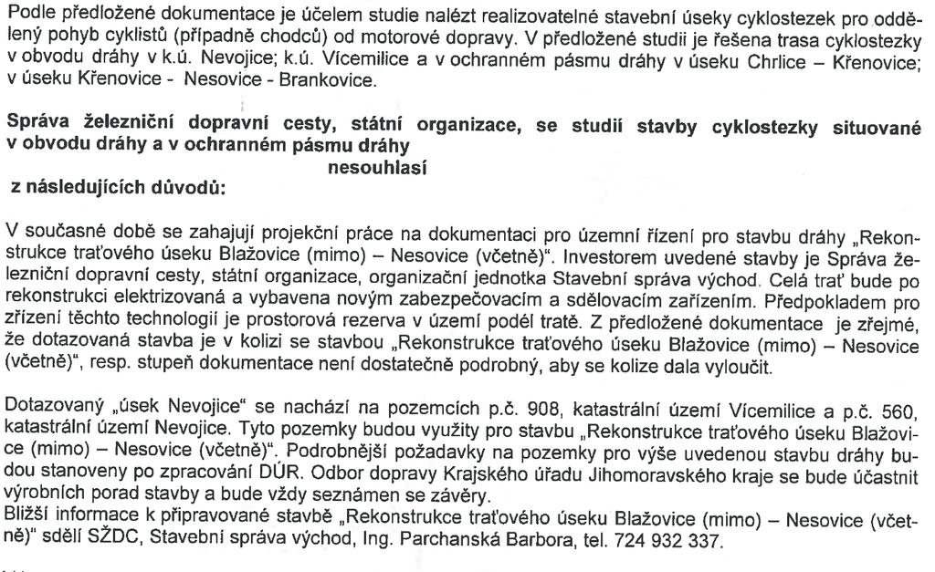 Příklad Jihomoravský kraj 2) vytvoření podmínek pro koncepční